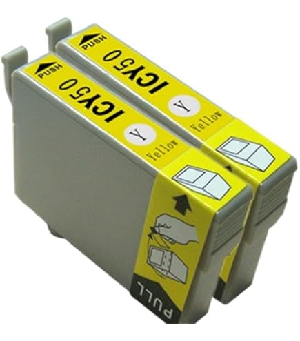 Amazon.co.jp: インク 【互換インク】 エプソン EPSON ICBK50 2個